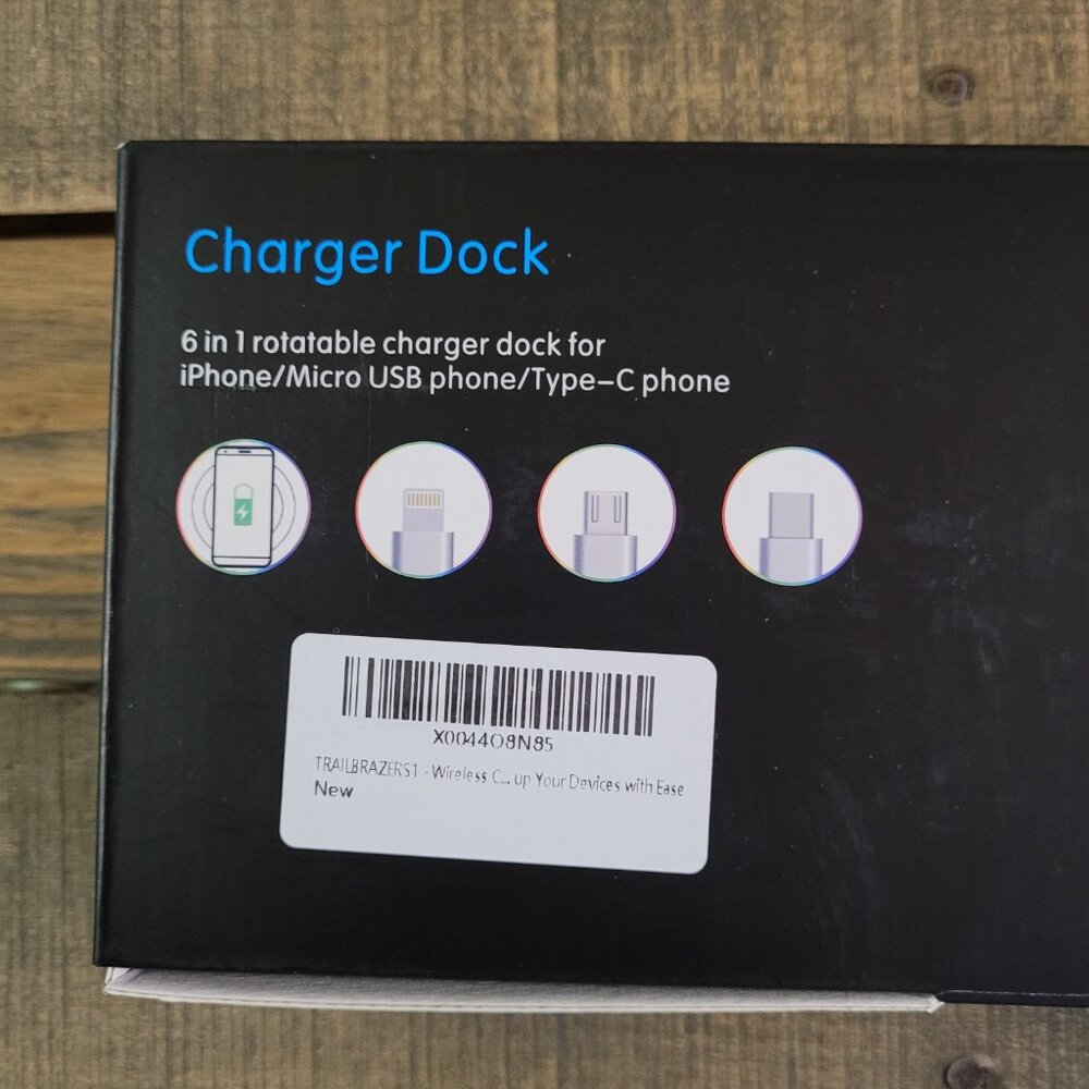 Multi-Function Charging Stand For iPhone, Android, Watch, 3 In 1 Charger Dock - Picture 3 of 8